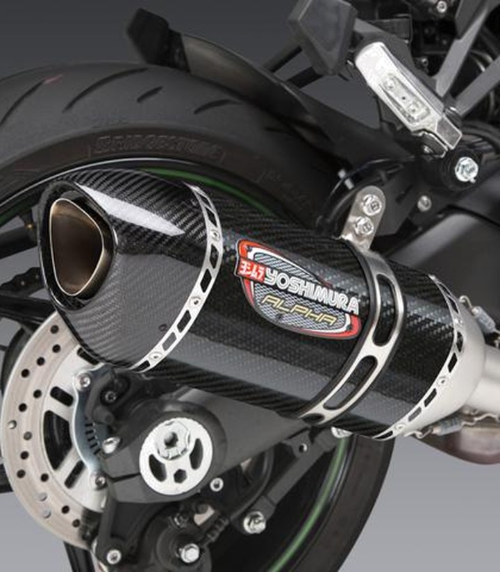Escape Yoshimura Alpha Carbono para Kawasaki Ninja 1000/1100 SX (20-26) 14161bp220
