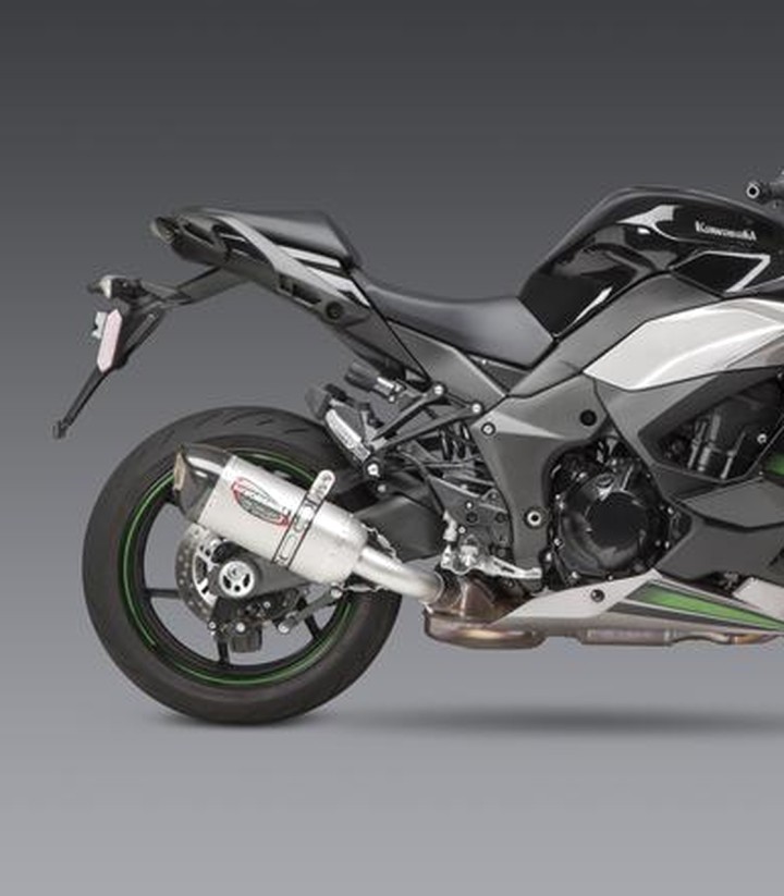 Escape Yoshimura Alpha Aço com ponteira de carbono para Kawasaki Ninja 1000/1100 SX (20-26) 14161bp520