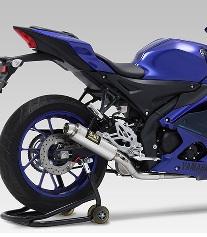 Yoshimura GP-Magnum Full System Stainless for Yamaha MT 125 (23), XSR 125 (24), YZF 125 R (23), YZF R15 (23) 110a-36a-5u50