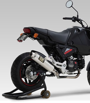Komplettauspuffanlage Yoshimura GP-Magnum Stahl für Honda MSX 125 Grom (21-24) 110a-40k-5u50