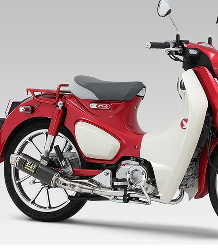 Komplettauspuffanlage Yoshimura GP-Magnum Carbon für Honda C 125 Super Cub (18-24) 110a-44g-5u91