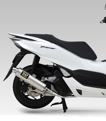 Scarico completo Yoshimura GP-Magnum Acciaio satinato per Honda PCX 125 (23) 110a-49f-5u30