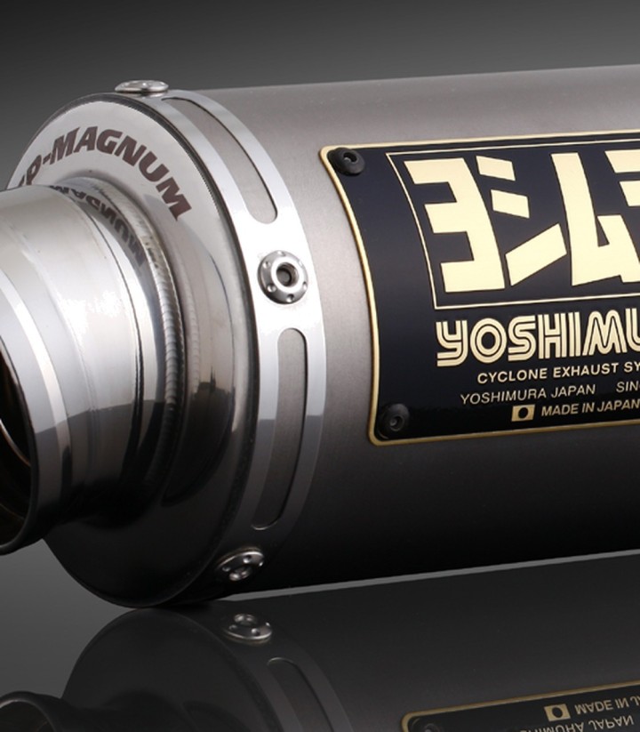 Escape completo Yoshimura GP-Magnum Type-Up Aço acetinado para Honda ST 125 Dax (23) 110a-45h-5u30