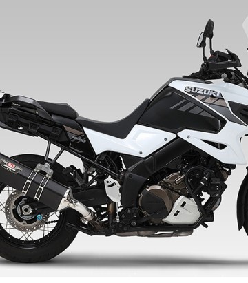 Escape homologado Yoshimura Hepta Force Metal Magic com ponteira de carbono para Suzuki DL 1000/1050 V Strom (17-23) 1f0-195-l02