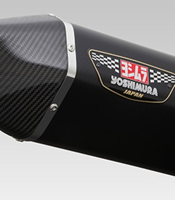 Compleet uitlaatsysteem Yoshimura Sports Hepta Force Metal Magic met carbon eindkap voor Yamaha TMAX 530 (12-16) 170-389-c02g0