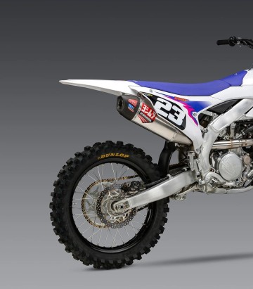 Ligne d'échappement complète Yoshimura RS-10 Aluminium avec embout carbone pour Yamaha YZ 250 F (24-26) 231030s320