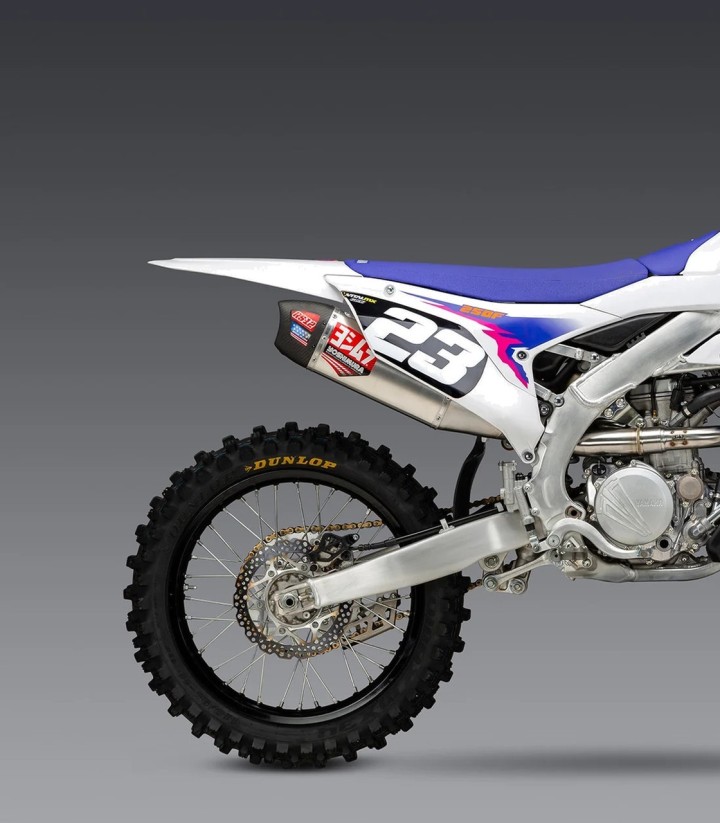 Compleet uitlaatsysteem Yoshimura RS-10 Aluminium met carbon eindkap voor Yamaha YZ 250 F (24-26) 231030s320