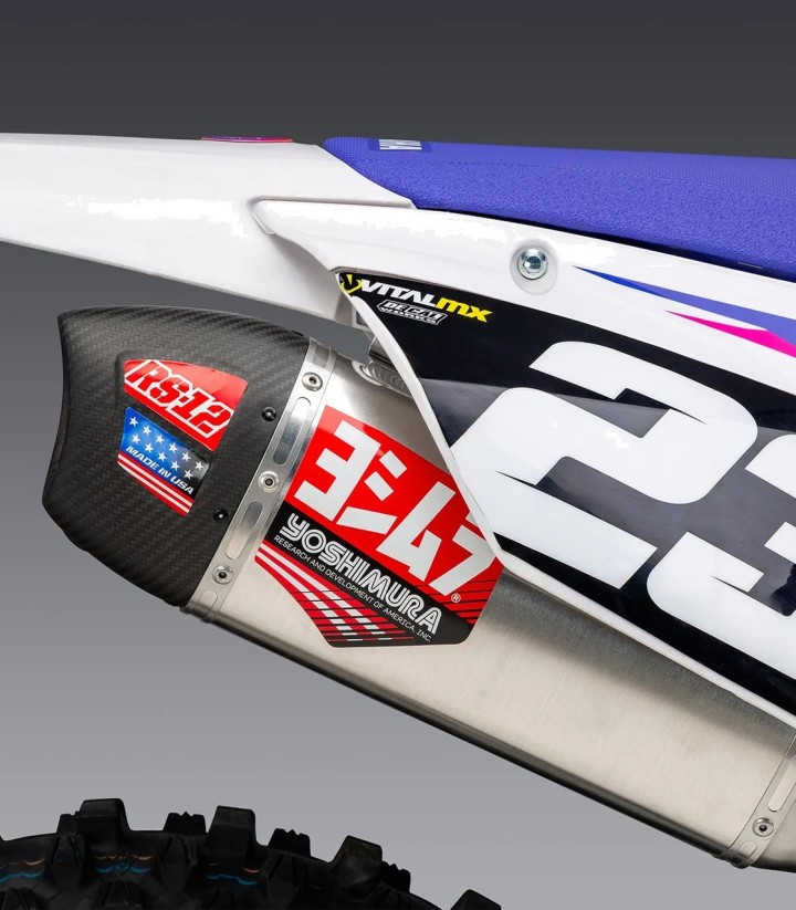 Yoshimura RS-10 Full System Aluminium with Carbon End Cap for Yamaha YZ 250 F (24-26) 231030s320