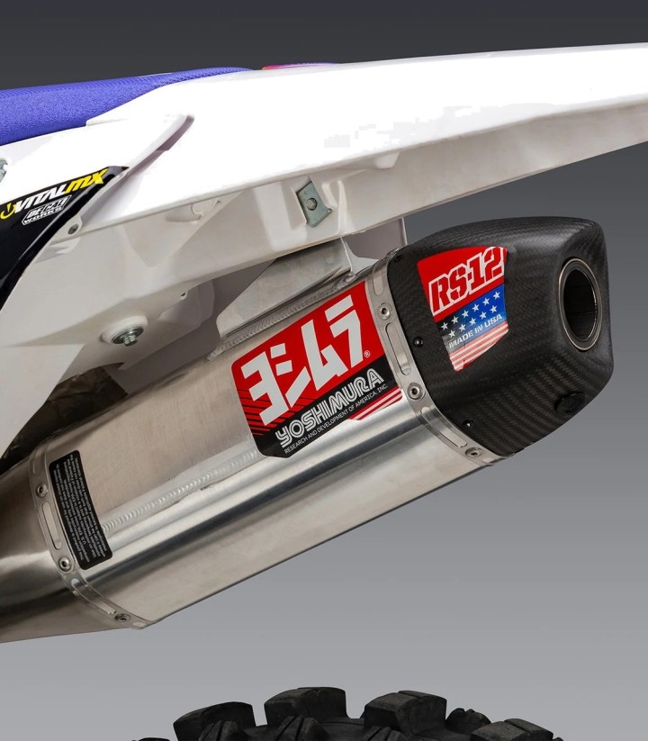 Komplettauspuffanlage Yoshimura RS-10 Aluminium mit Carbon-Endkappe für Yamaha YZ 250 F (24-26) 231030s320