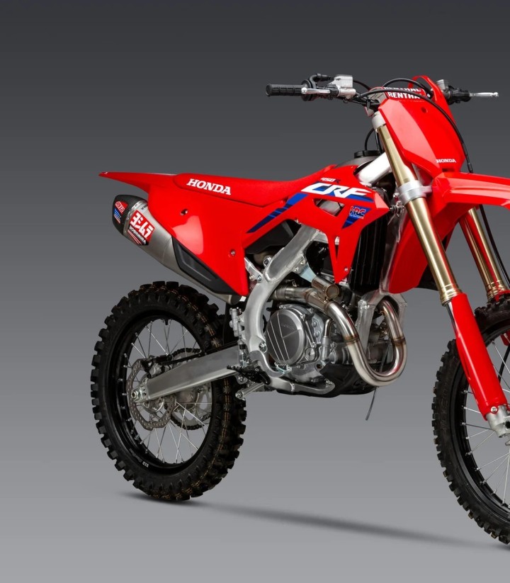Yoshimura RS-12 Full System Aluminium with Carbon End Cap for Honda CRF 450 R/RX (21-24) 225850s321