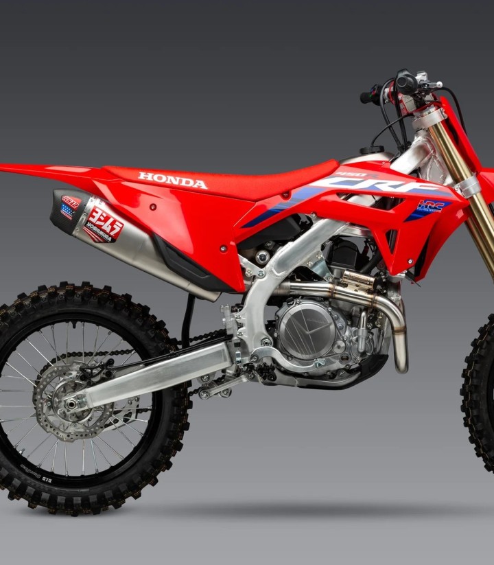 Yoshimura RS-12 Full System Aluminium with Carbon End Cap for Honda CRF 450 R/RX (21-24) 225850s321