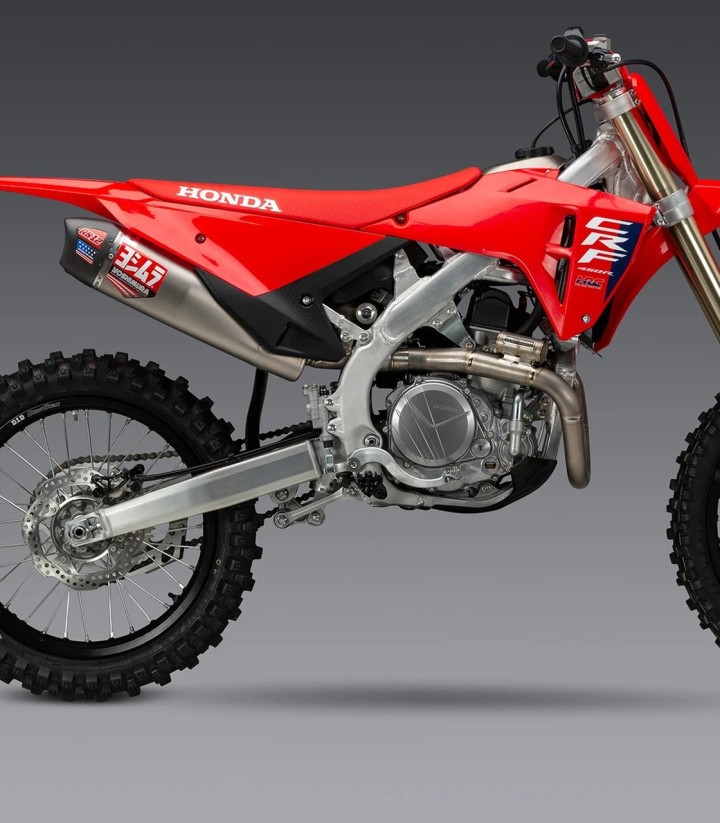 Yoshimura RS-12 Full System Titanium for Honda CRF 450 R/RX (25-26) 225861s720