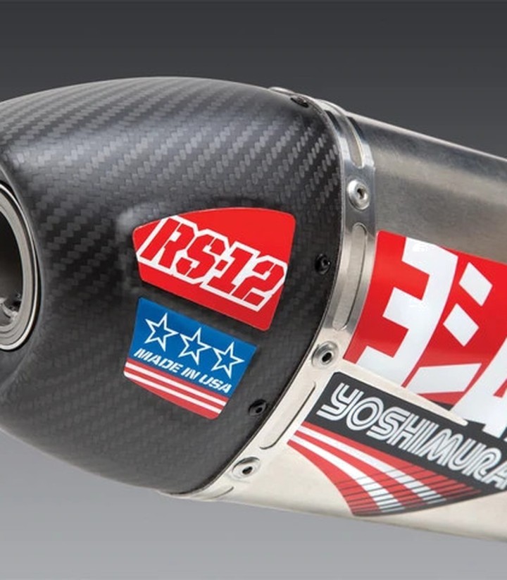 Escape Yoshimura RS-12 Alumínio com ponta de carbono para Yamaha YZ 450 F (20-22) 234830s320