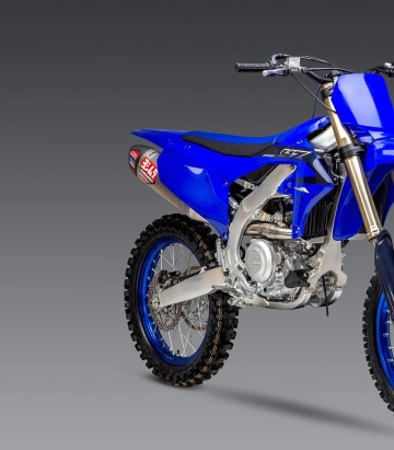 Auspuff Yoshimura RS-12 Aluminium mit Carbon-Endkappe für Yamaha YZ 450 F (23-25) 234840s320