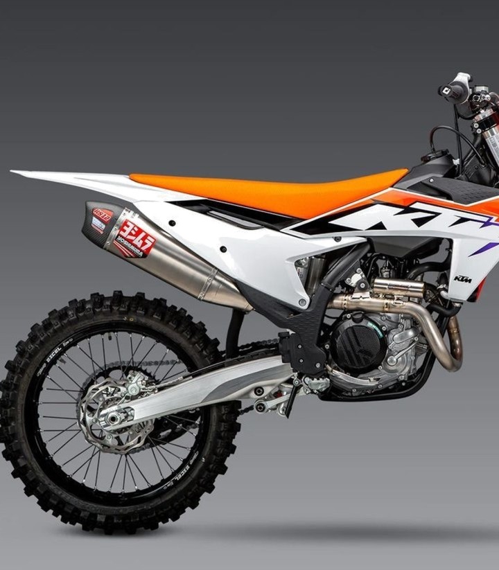 Komplettauspuffanlage Yoshimura RS-12 Titan mit Carbon-Endkappe für Husqvarna FC 450 (22-24), KTM SX-F 450 (22-26) 264631s720