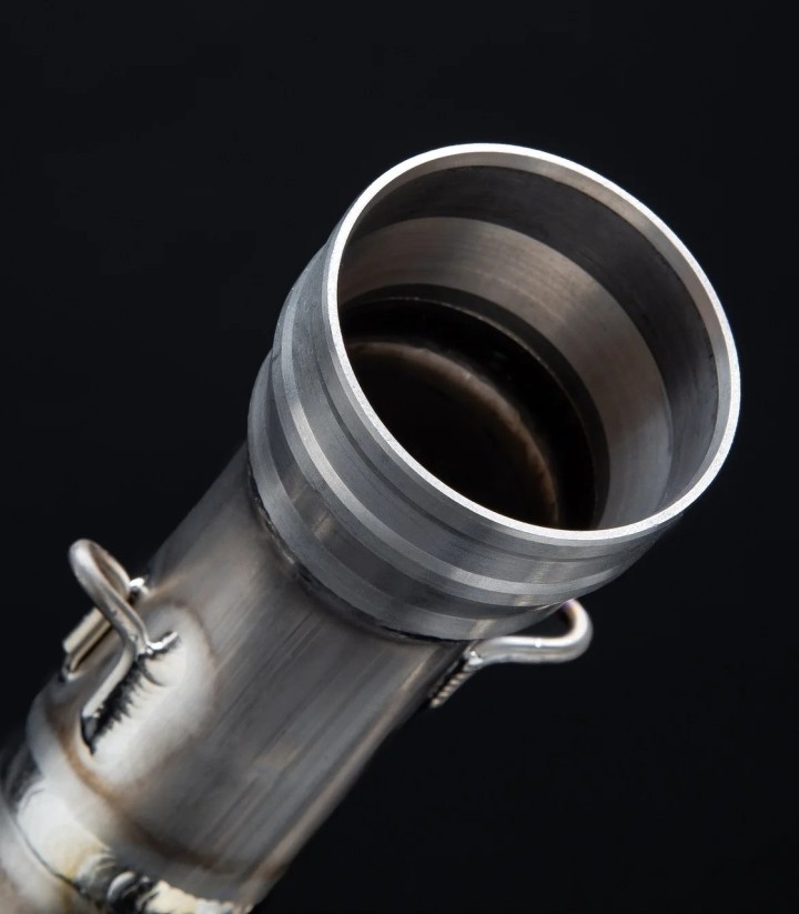 Scarico completo Yoshimura RS-12 Titanio con fondello in carbonio per Husqvarna FC 450 (22-24), KTM SX-F 450 (22-26) 264631s720
