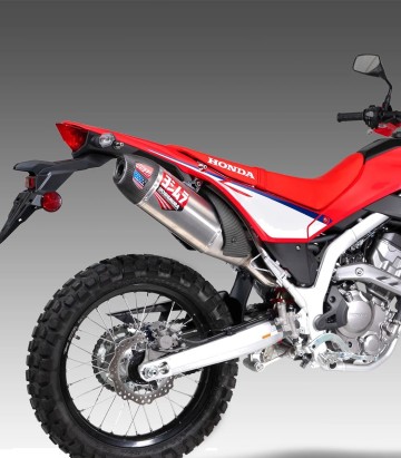 Uitlaat Yoshimura RS-12 SS Staal met carbon eindkap voor Honda CRF 300 L/RLA Rally (21-24) 123412s520