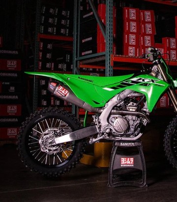 Komplettauspuffanlage Yoshimura RS-13 Aluminium für Kawasaki KX 250 F (25-26) 242950s521
