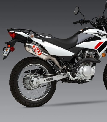 Auspuff Yoshimura RS-2 Aluminium mit Stahl-Endkappe für Honda XR 150 L (23) 12149bc350