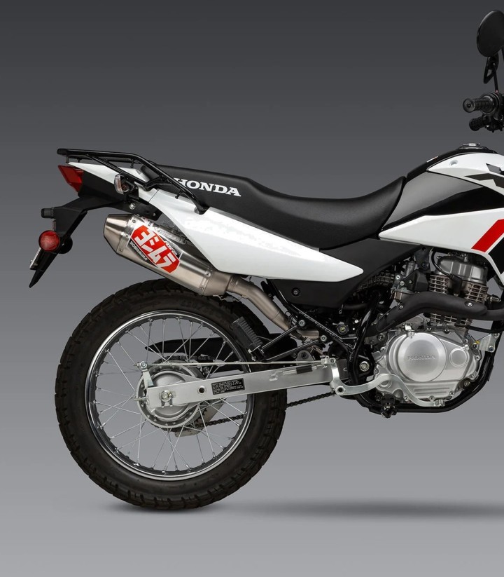Uitlaat Yoshimura RS-2 Aluminium met stalen eindkap voor Honda XR 150 L (23) 12149bc350