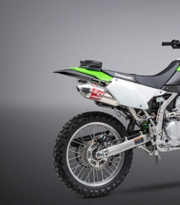 Uitlaat Yoshimura RS-2 Aluminium met stalen eindkap voor Kawasaki KLX 250 (09-24), KLX 300 (09-24) 14302bc350