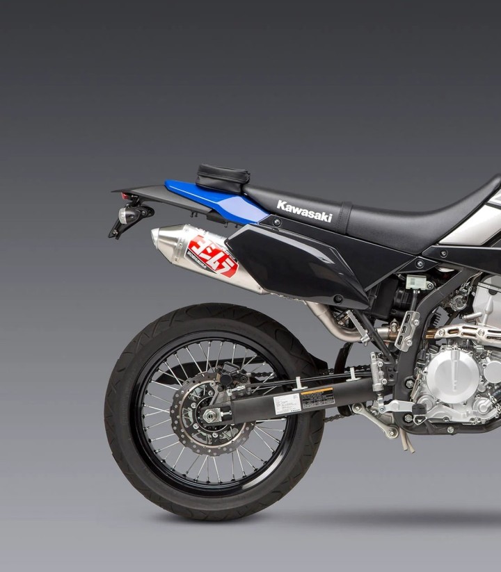 Escape Yoshimura RS-2 Aluminio con punta de acero para Kawasaki KLX 250 (09-24), KLX 300 (09-24) 14302bc350