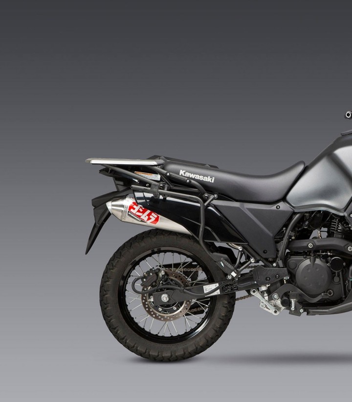 Auspuff Yoshimura RS-2 Stahl für Kawasaki KLR 650 (22-26) 146702c550