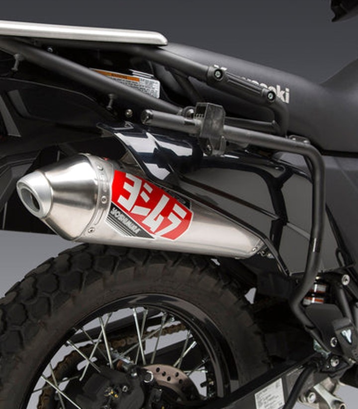Échappement Yoshimura RS-2 Acier pour Kawasaki KLR 650 (22-26) 146702c550