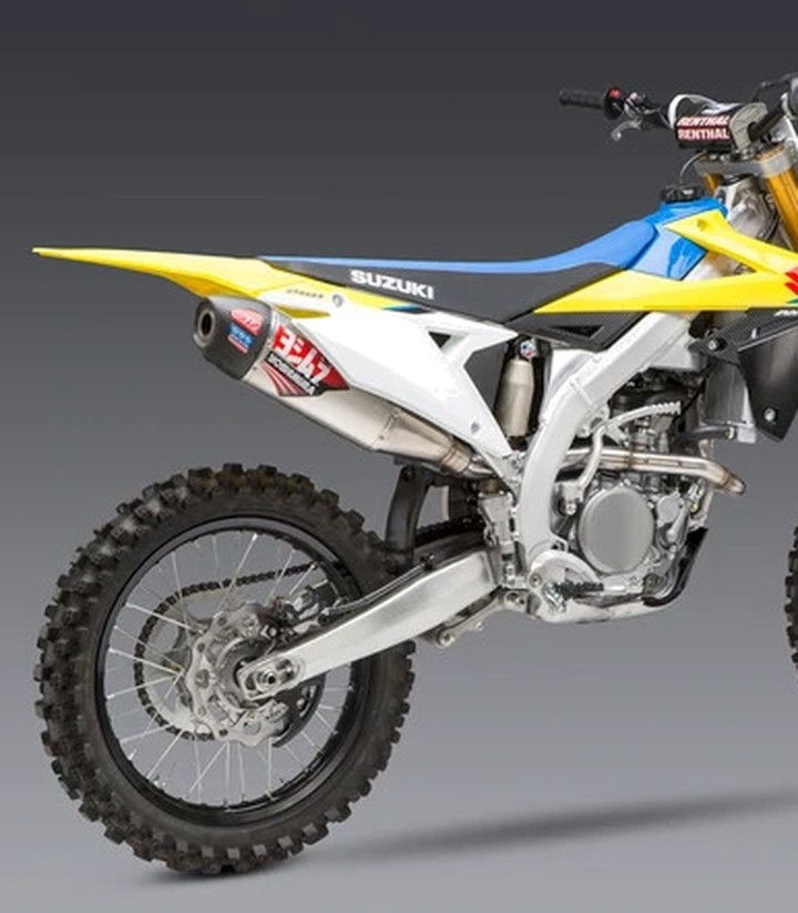 Compleet uitlaatsysteem Yoshimura RS-2 Aluminium met carbon eindkap voor Suzuki RMZ 250 (19-25) 218320s320