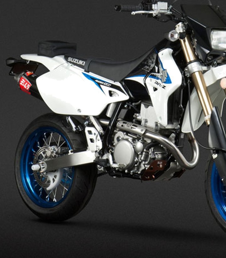 Compleet uitlaatsysteem Yoshimura RS-2 Oval Carbon voor Suzuki DRZ 400 (00-23) 216600c250
