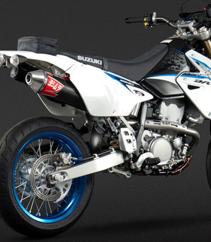 Compleet uitlaatsysteem Yoshimura RS-2 Oval Carbon voor Suzuki DRZ 400 (00-23) 216600c250