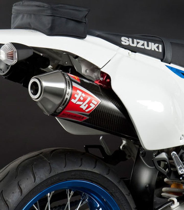 Compleet uitlaatsysteem Yoshimura RS-2 Oval Carbon voor Suzuki DRZ 400 (00-23) 216600c250