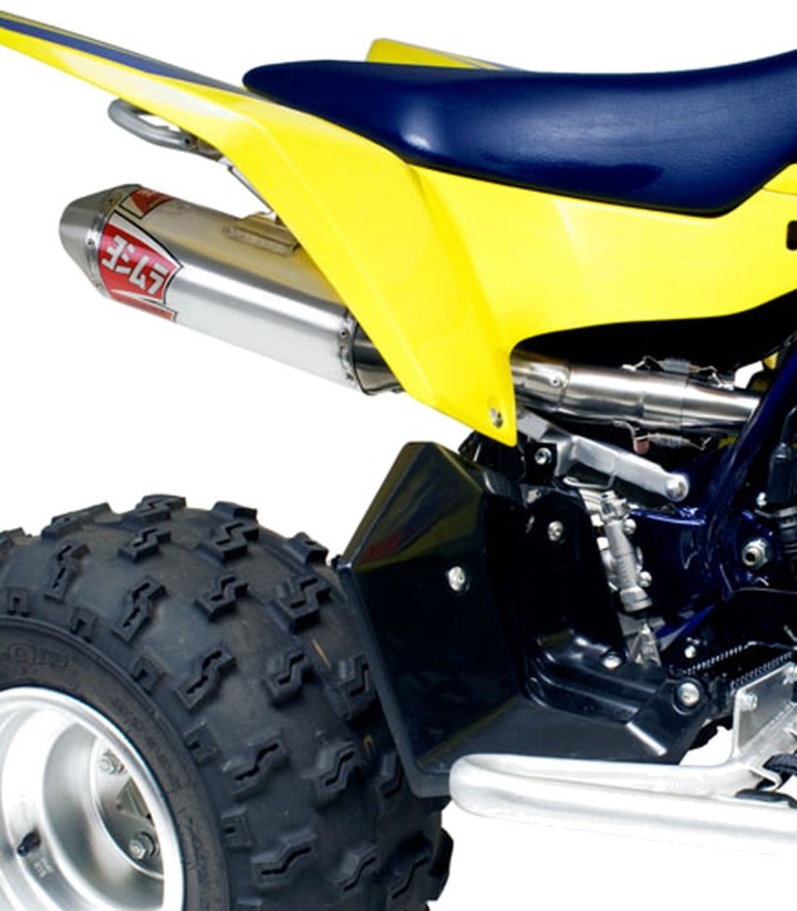 Compleet uitlaatsysteem Yoshimura RS-2 Oval Aluminium voor Kawasaki KFX 400 (03-14), Suzuki LTZ 400 (03-14) 2176503