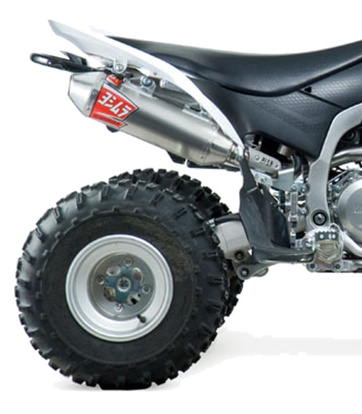 Escape completo Yoshimura RS-2 Oval Aluminio con punta de acero para Yamaha YFZ 450 R (09-20) 2376513