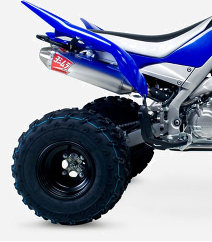 Compleet uitlaatsysteem Yoshimura RS-2 Oval Aluminium voor Yamaha Raptor 700 (06-14) 2388513