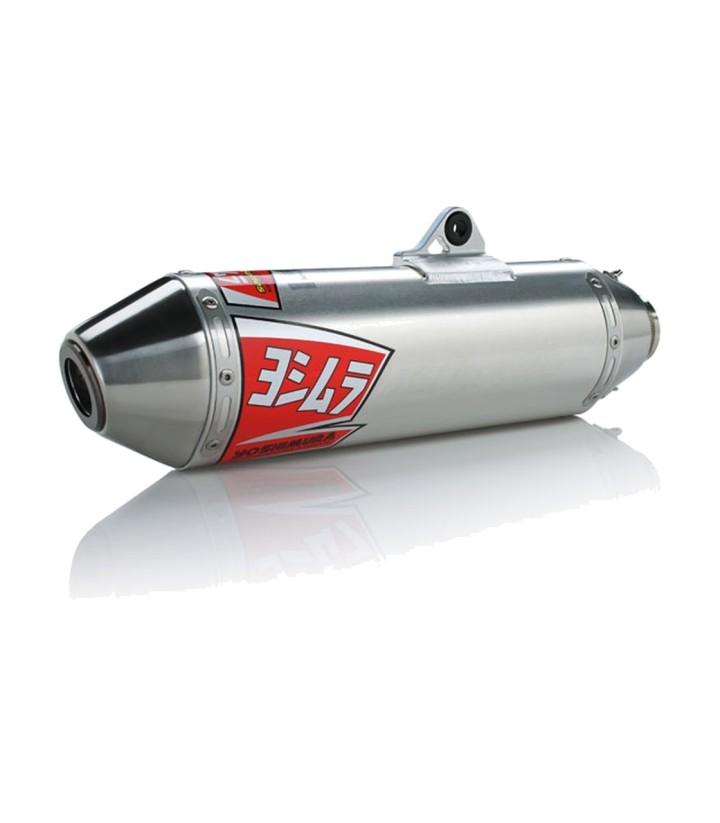 Ligne d'échappement complète Yoshimura RS-2 Oval Carbone avec embout acier pour Kawasaki KLX 110 (02-26), Suzuki DRZ 110 (03-05)