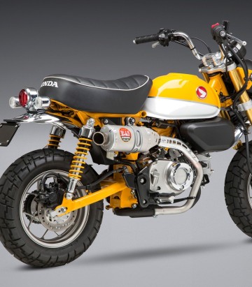 Échappement Yoshimura RS-3 Acier avec embout titane pour Honda Z 125 MA Monkey (18-24) 12130b5500