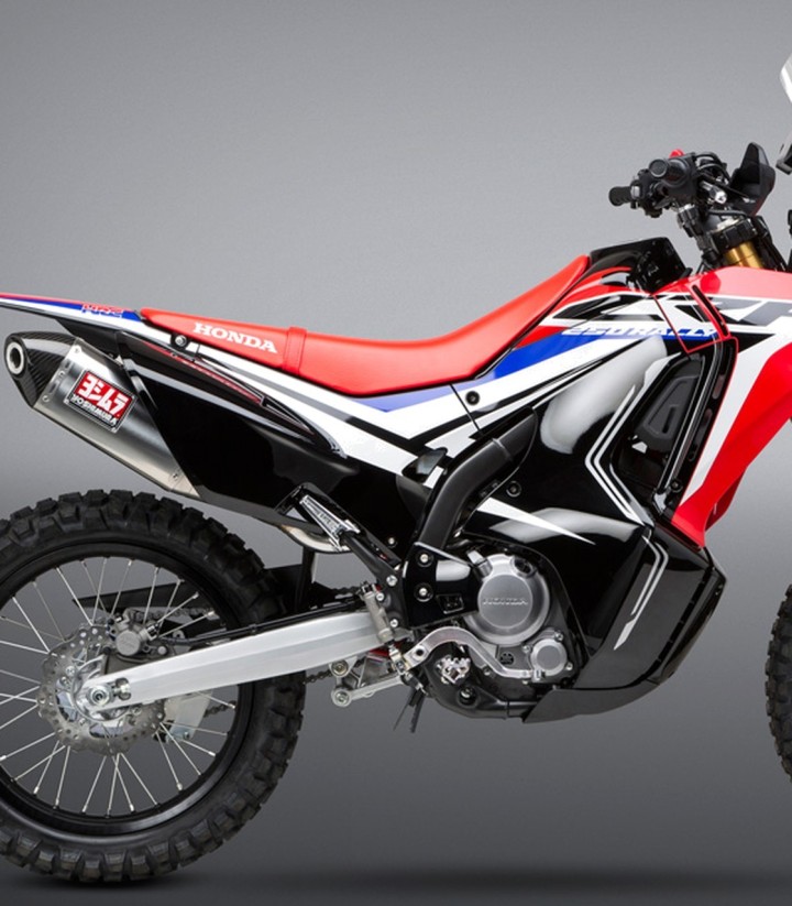 Yoshimura RS-4 Full System Stainless with Carbon End Cap for Honda CRF 250 L (17-20) 123400d520