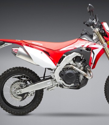Compleet uitlaatsysteem Yoshimura RS-4 Aluminium met carbon eindkap voor Honda CRF 450 L/X (19-24) 124500d320