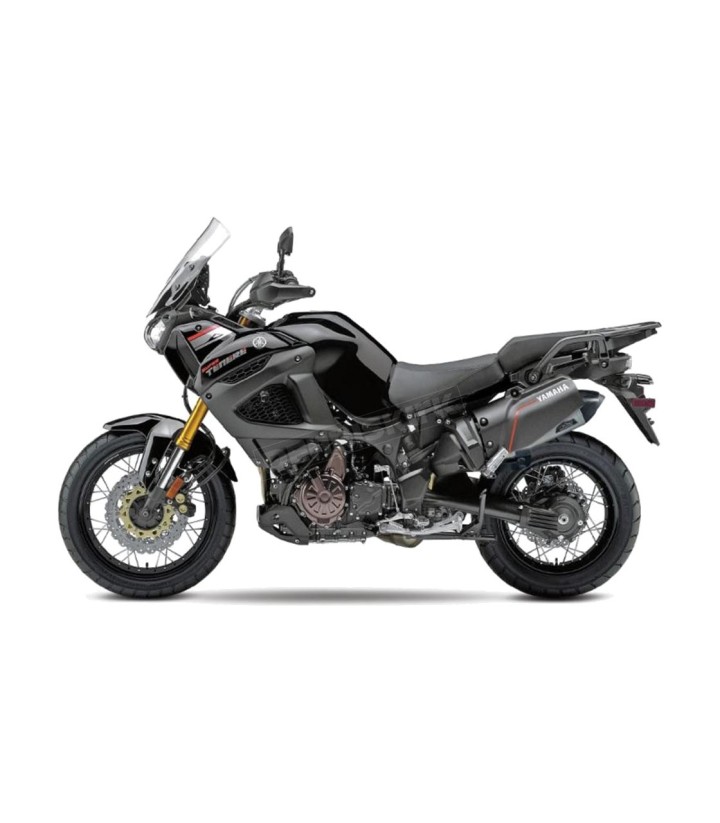 Échappement Yoshimura RS-4 Acier avec embout carbone pour Yamaha XT 1200 Z Super Tenere (12-24) 13120hd520
