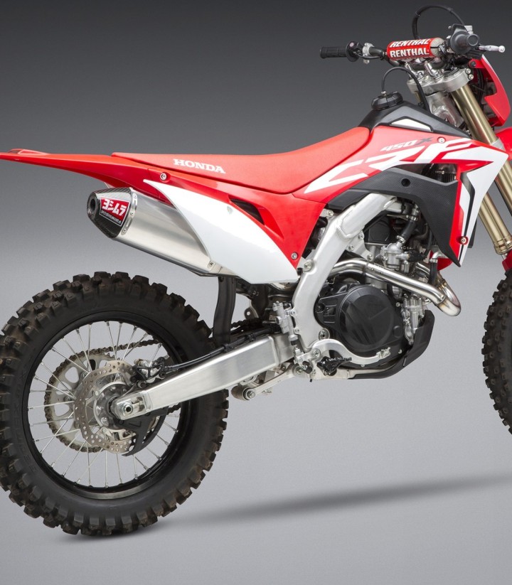 Escape completo Yoshimura RS-4 Alumínio com ponta de carbono para Honda CRF 450 X (19-23) 224500d320