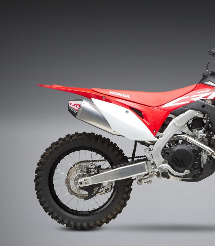 Escape completo Yoshimura RS-4 Aluminio con punta de carbono para Honda CRF 450 X (19-23) 224500d320