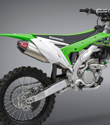 Uitlaat Yoshimura RS-4 Aluminium met carbon eindkap voor Kawasaki KX 250 F (17-20) 242932d320