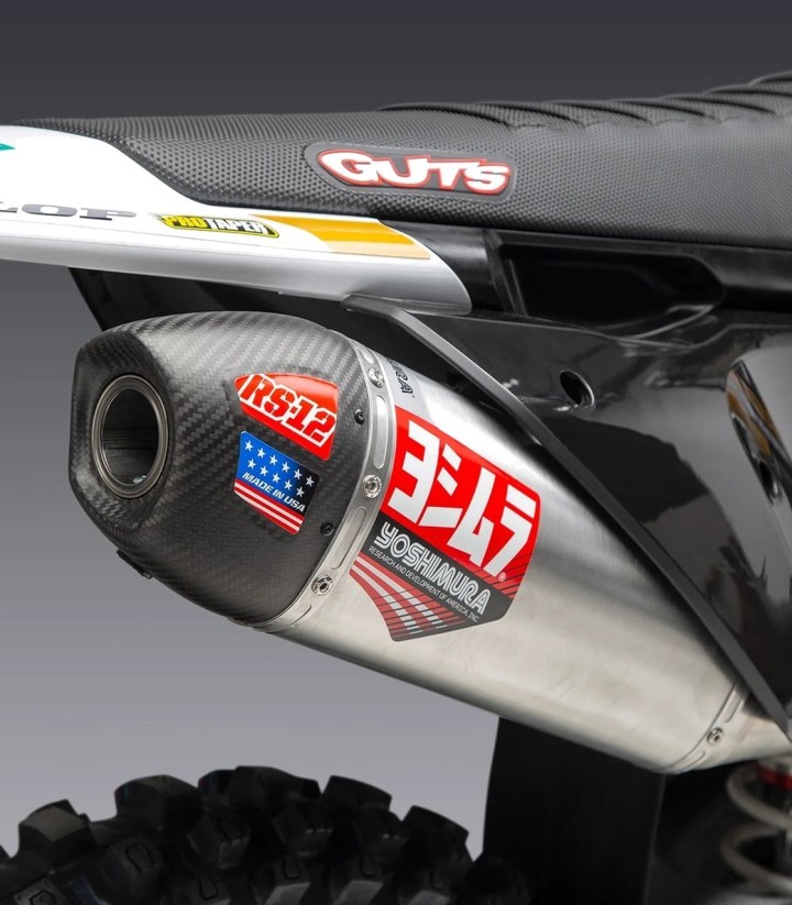 Compleet uitlaatsysteem Yoshimura RS-4 Aluminium met carbon eindkap voor Husqvarna FC 250 (22-26), KTM SX-F 250/350 (22-26) 2625