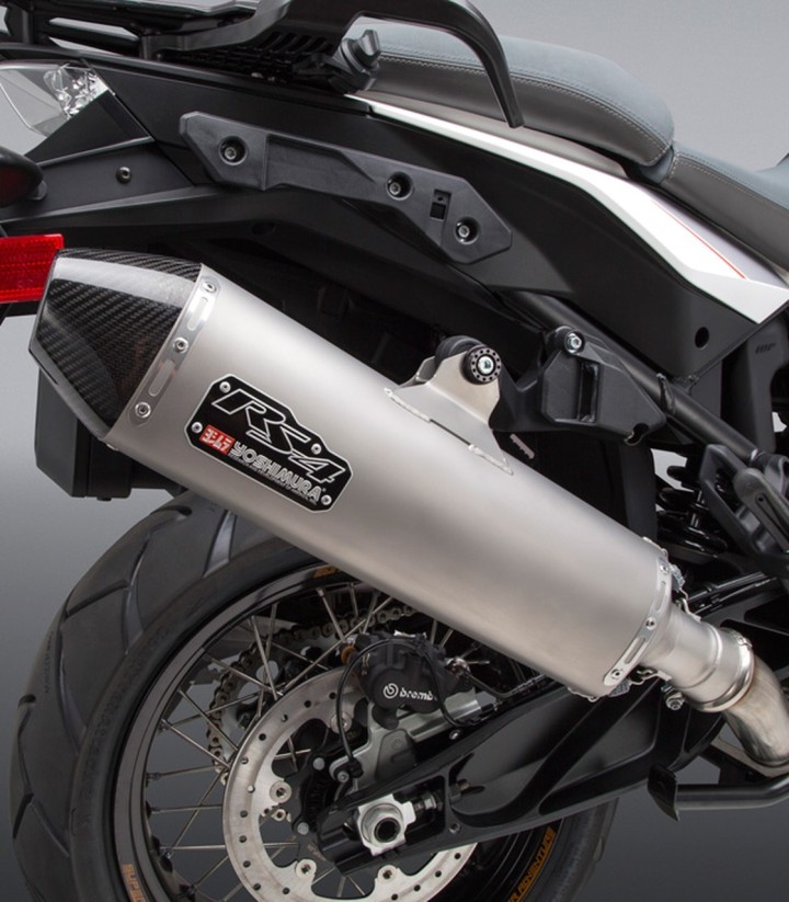 Uitlaat Yoshimura RS-4 Works Finish Staal met carbon eindkap voor KTM Adventure 1090 (15-19) 16190bd520