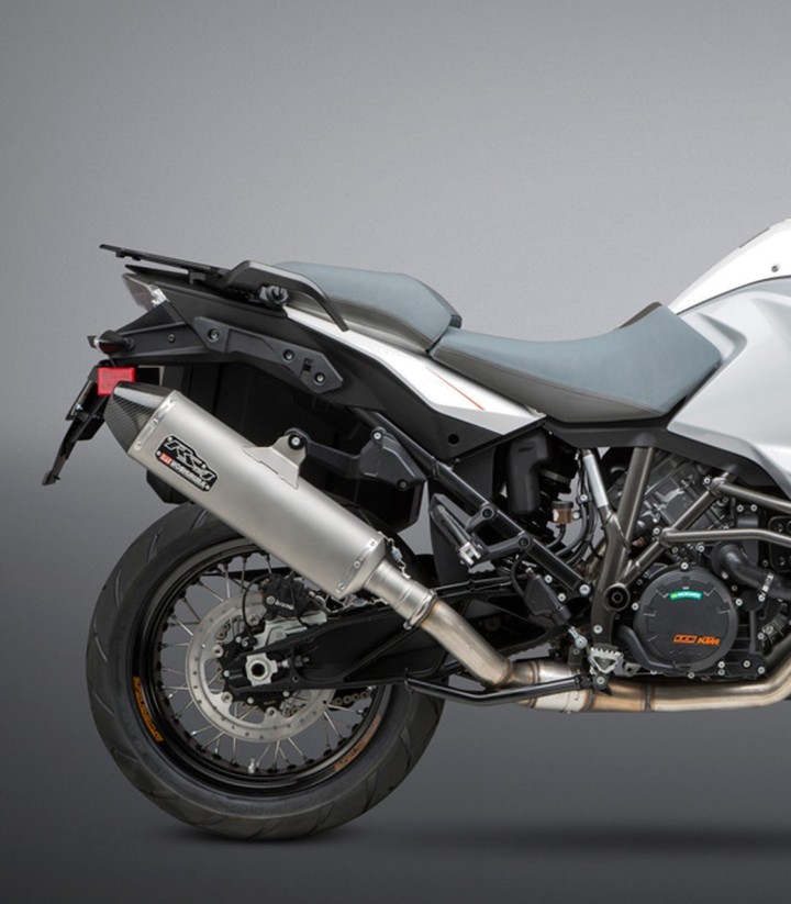 Échappement Yoshimura RS-4 Works Finish Acier avec embout carbone pour KTM Adventure 1090 (15-19) 16190bd520