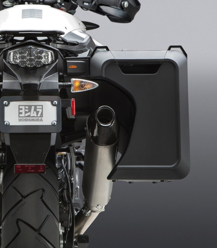 Escape Yoshimura RS-4 Works Finish Aço com ponta de carbono para KTM Adventure 1090 (15-19) 16190bd520