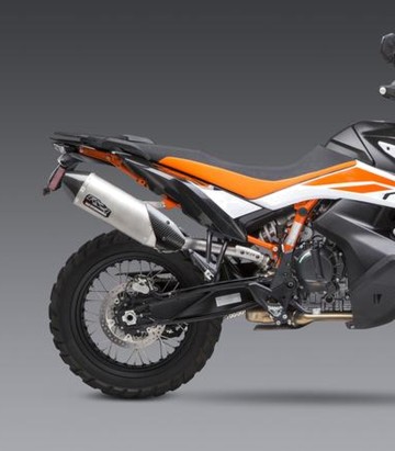 Yoshimura RS-4 Works Finish Exhaust Stainless with Carbon End Cap for several KTM models 16780bd520