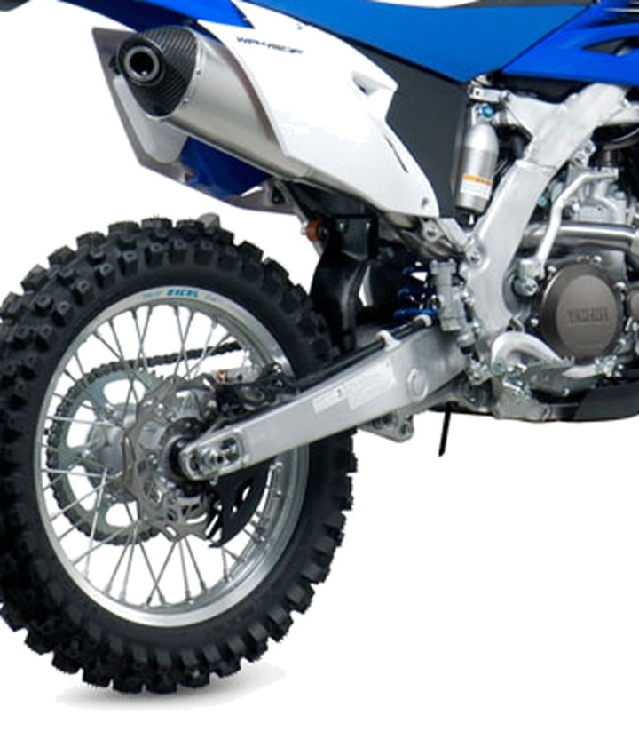 Komplettauspuffanlage Yoshimura RS-4S Aluminium mit Carbon-Endkappe für Yamaha WR 450 F (12-15) 234700d320