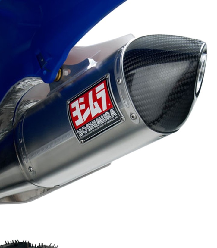 Escape completo Yoshimura RS-4S Aluminio con punta de carbono para Yamaha WR 450 F (12-15) 234700d320